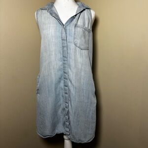 Thread & Supply Light Blue Denim Dress
